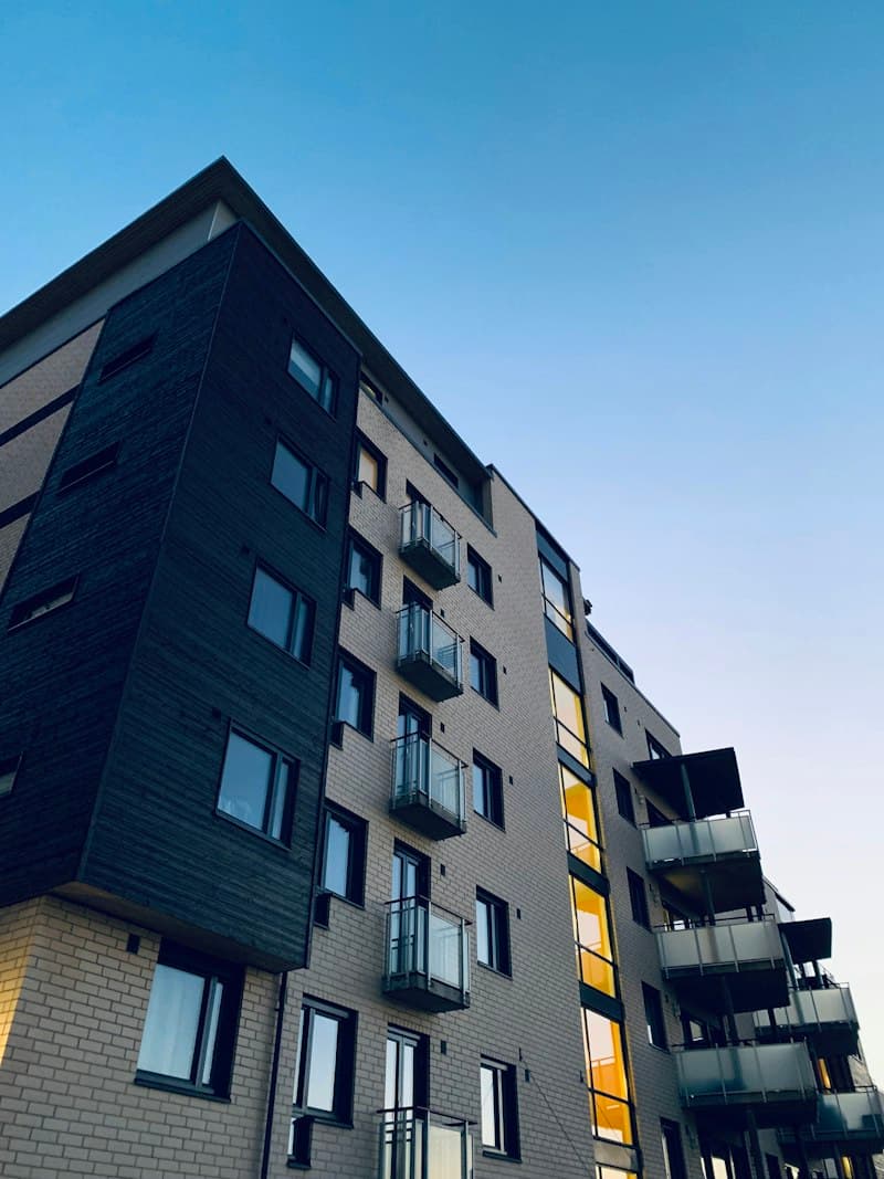 Modern residential property facade representing real estate and RERA law